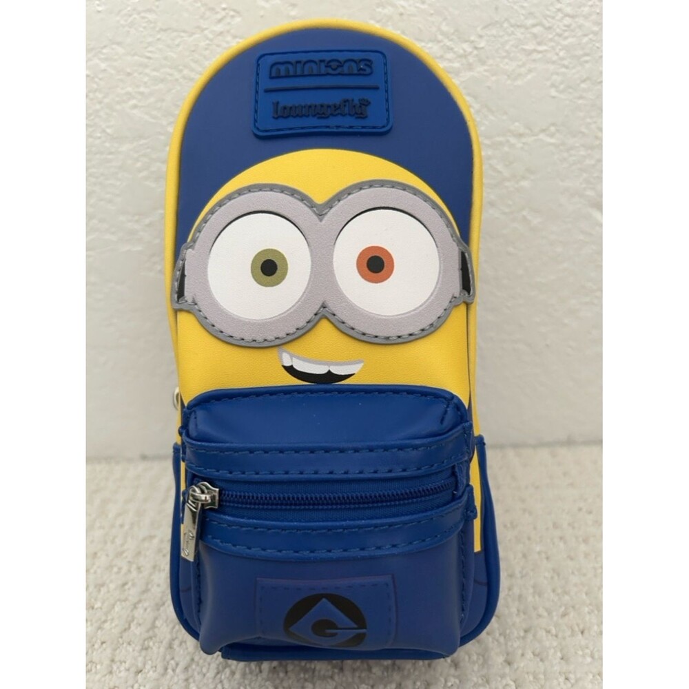 Loungefly Despicable Me Minions Mini backpack clip on Pencil Case Bob